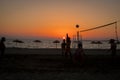 Beachvolley Royalty Free Stock Photo