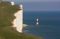 Beachy Head Lighthouse Royalty Free Stock Photo