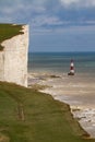 Beachy Head Lighthouse, East Sussex Royalty Free Stock Photo