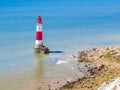 Beachy Head Lighthouse, Eastbourne, East Sussex, England Royalty Free Stock Photo