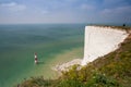 Beachy Head Lighthouse, Eastbourne, East Sussex, England Royalty Free Stock Photo