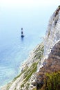 Beachy Head Lighthouse, on a summers day, South Downs Way England UK Royalty Free Stock Photo