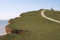 Beachy Head near Eastbourne. East Sussex. England Royalty Free Stock Photo