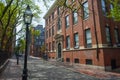 Beacon Hill historic district, Boston, USA Royalty Free Stock Photo