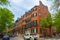 Beacon Hill historic district, Boston, USA Royalty Free Stock Photo