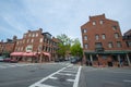 Beacon Hill historic district, Boston, USA Royalty Free Stock Photo