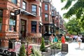 Beacon Hill is a historic neighborhood in Boston Royalty Free Stock Photo