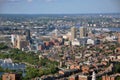 Beacon Hill and Zakim Bunker Hill Bridge, Boston Royalty Free Stock Photo