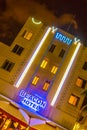 Beacon hotel at Ocean drive in Miami Beach Royalty Free Stock Photo