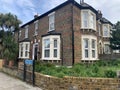 Beacon road in South East London with typical houses, Lewisham borough