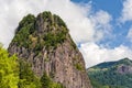 Beacon Rock In The Columbia River Gorge Royalty Free Stock Photo