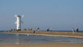 Beacon in Swinoujscie Royalty Free Stock Photo