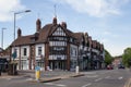 Beaconsfield town centre in Buckinghamshire in the UK