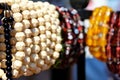 Bead bangles in shop of surajkund fair