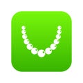 Bead icon digital green