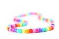 Bead necklace Royalty Free Stock Photo