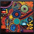 Beaded Harmony: Unifying Colors, Patterns, and Texture