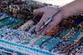 Beaded Lizard Bracelet Royalty Free Stock Photo