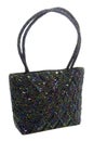 Beaded and Sequined Hand Bag Royalty Free Stock Photo