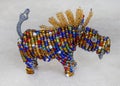 beaded South African crafts of wild animals