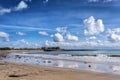 Beadnell Beach Royalty Free Stock Photo