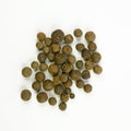 Beads of allspice isolated