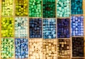 Beads in boxes Royalty Free Stock Photo