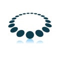 Beads Icon Royalty Free Stock Photo