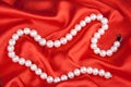 Beads from pearls Royalty Free Stock Photo