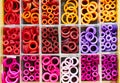 Beads / Rings in boxes Royalty Free Stock Photo