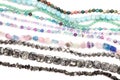 Beads strands Royalty Free Stock Photo