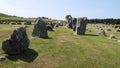 Beaghmore Neolithic Stone Circles Tyrone Northern Ireland Royalty Free Stock Photo