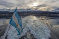 Beagle Channel Boat, Ushuaia, Argentina Royalty Free Stock Photo