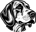 Beagle - high quality vector logo - vector illustration ideal for t-shirt graphic Royalty Free Stock Photo