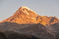 Beaitiful scenic view of KAzbek mountain