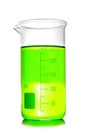 Beaker isolated. Laboratory glassware