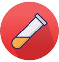 Beaker Isolated Vector icon that can easily modify or edit Royalty Free Stock Photo