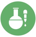 Beaker Isolated Vector icon that can easily modify or edit Royalty Free Stock Photo