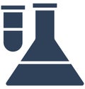 Beaker Isolated Vector icon that can easily modify or edit Royalty Free Stock Photo
