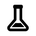 Beaker Vector icon which can easily modify or edit Royalty Free Stock Photo