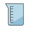 Beaker Vector icon which can easily modify or edit Royalty Free Stock Photo