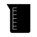 Beaker Vector icon which can easily modify or edit Royalty Free Stock Photo