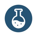 Beaker Vector icon which can easily modify or edit Royalty Free Stock Photo