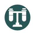 Beaker Vector icon which can easily modify or edit Royalty Free Stock Photo
