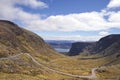 The view from the Bealach Na Ba mountain pass in the Scottish highlands