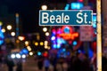 Beale street sign