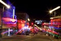 Beale Streetin Downtown Memphis, Tennessee (abstract)