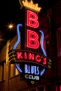 Beale Streetin Downtown Memphis, Tennessee