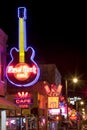 Beale Streetin Downtown Memphis, Tennessee