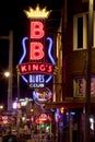 Beale Streetin Downtown Memphis, Tennessee